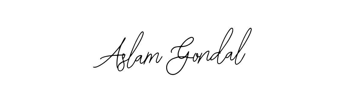Once you've used our free online signature maker to create your best signature Bearetta-2O07w style, it's time to enjoy all of the benefits that Aslam Gondal name signing documents. Aslam Gondal signature style 12 images and pictures png