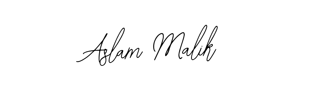 Similarly Bearetta-2O07w is the best handwritten signature design. Signature creator online .You can use it as an online autograph creator for name Aslam Malik. Aslam Malik signature style 12 images and pictures png