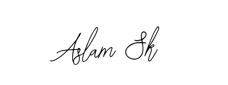 How to Draw Aslam Sk signature style? Bearetta-2O07w is a latest design signature styles for name Aslam Sk. Aslam Sk signature style 12 images and pictures png
