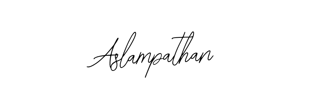Bearetta-2O07w is a professional signature style that is perfect for those who want to add a touch of class to their signature. It is also a great choice for those who want to make their signature more unique. Get Aslampathan name to fancy signature for free. Aslampathan signature style 12 images and pictures png