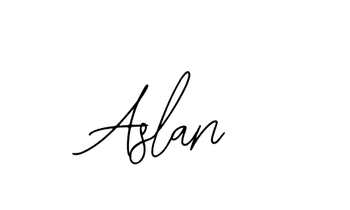 Also we have Aslan name is the best signature style. Create professional handwritten signature collection using Bearetta-2O07w autograph style. Aslan signature style 12 images and pictures png