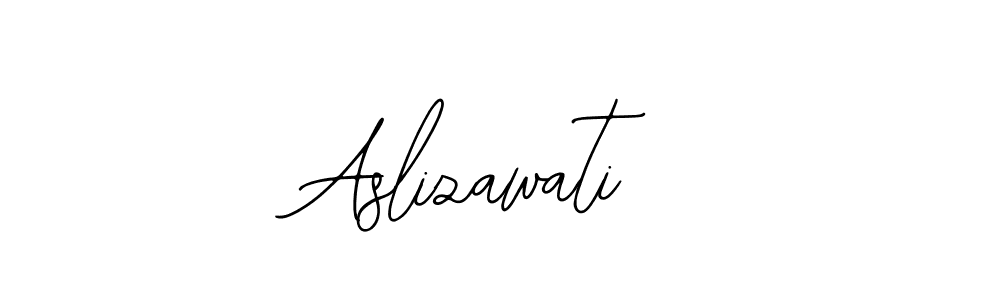Use a signature maker to create a handwritten signature online. With this signature software, you can design (Bearetta-2O07w) your own signature for name Aslizawati. Aslizawati signature style 12 images and pictures png