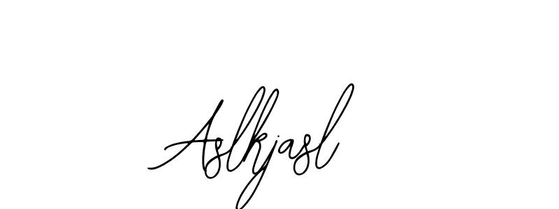How to make Aslkjasl name signature. Use Bearetta-2O07w style for creating short signs online. This is the latest handwritten sign. Aslkjasl signature style 12 images and pictures png