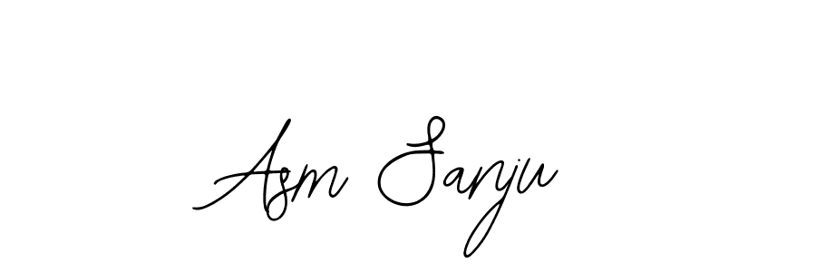 The best way (Bearetta-2O07w) to make a short signature is to pick only two or three words in your name. The name Asm Sanju include a total of six letters. For converting this name. Asm Sanju signature style 12 images and pictures png