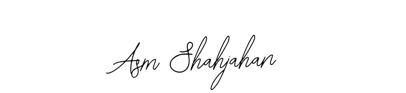 The best way (Bearetta-2O07w) to make a short signature is to pick only two or three words in your name. The name Asm Shahjahan include a total of six letters. For converting this name. Asm Shahjahan signature style 12 images and pictures png