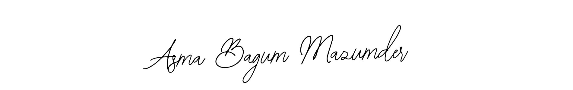 Make a short Asma Bagum Mazumder signature style. Manage your documents anywhere anytime using Bearetta-2O07w. Create and add eSignatures, submit forms, share and send files easily. Asma Bagum Mazumder signature style 12 images and pictures png