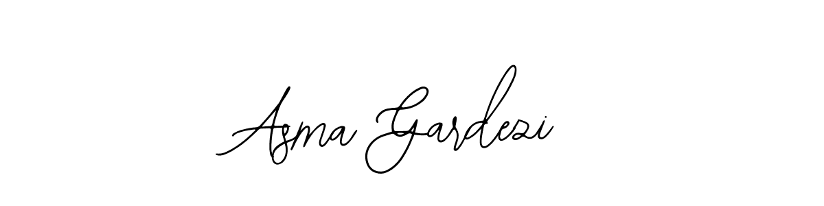 How to make Asma Gardezi signature? Bearetta-2O07w is a professional autograph style. Create handwritten signature for Asma Gardezi name. Asma Gardezi signature style 12 images and pictures png