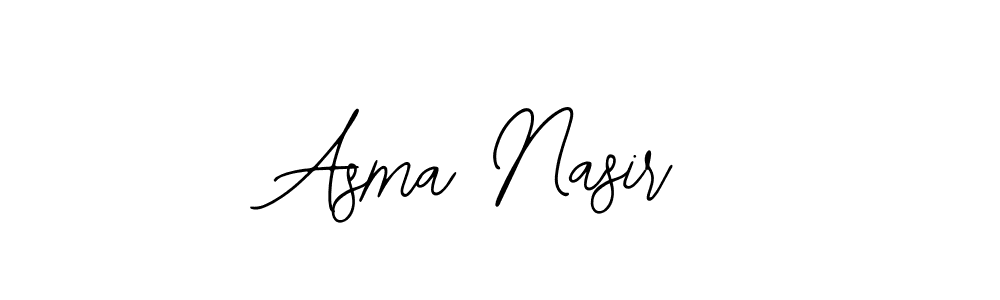 How to make Asma Nasir signature? Bearetta-2O07w is a professional autograph style. Create handwritten signature for Asma Nasir name. Asma Nasir signature style 12 images and pictures png