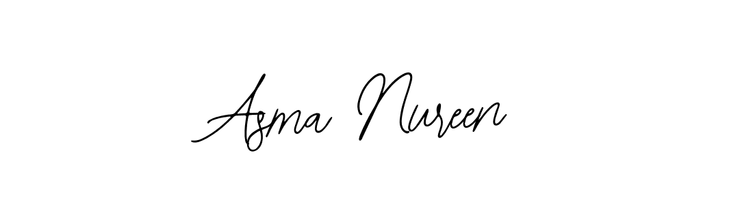 Use a signature maker to create a handwritten signature online. With this signature software, you can design (Bearetta-2O07w) your own signature for name Asma Nureen. Asma Nureen signature style 12 images and pictures png