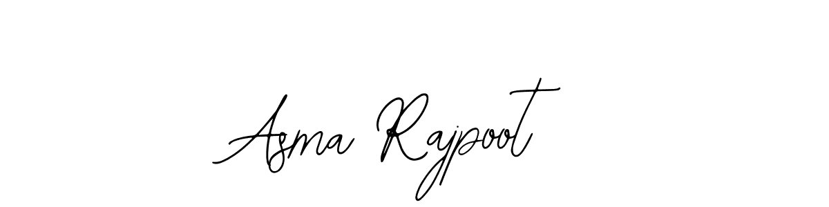 Bearetta-2O07w is a professional signature style that is perfect for those who want to add a touch of class to their signature. It is also a great choice for those who want to make their signature more unique. Get Asma Rajpoot name to fancy signature for free. Asma Rajpoot signature style 12 images and pictures png