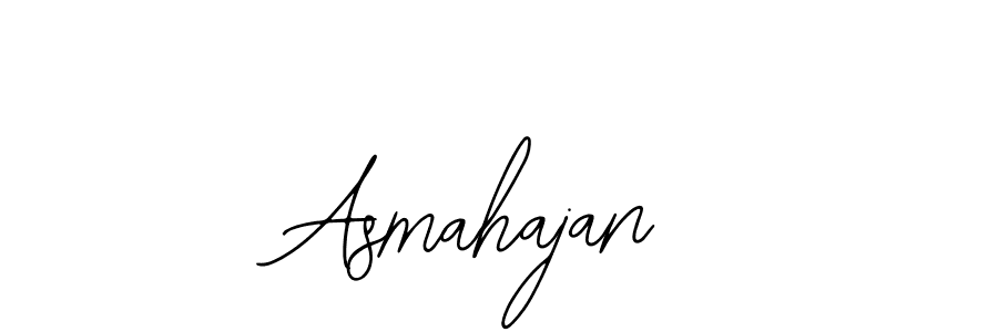 Asmahajan stylish signature style. Best Handwritten Sign (Bearetta-2O07w) for my name. Handwritten Signature Collection Ideas for my name Asmahajan. Asmahajan signature style 12 images and pictures png