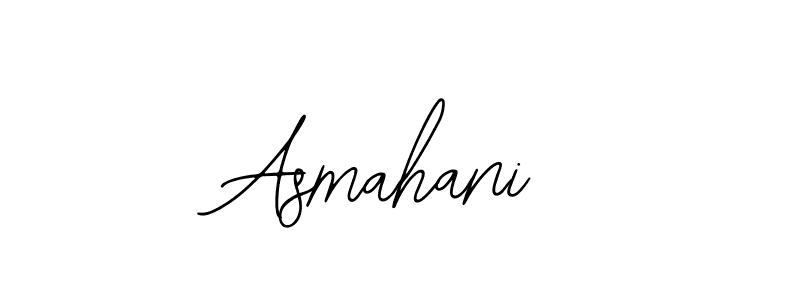 Make a beautiful signature design for name Asmahani. With this signature (Bearetta-2O07w) style, you can create a handwritten signature for free. Asmahani signature style 12 images and pictures png