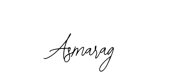 How to make Asmarag signature? Bearetta-2O07w is a professional autograph style. Create handwritten signature for Asmarag name. Asmarag signature style 12 images and pictures png