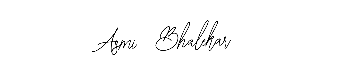 Create a beautiful signature design for name Asmi  Bhalekar. With this signature (Bearetta-2O07w) fonts, you can make a handwritten signature for free. Asmi  Bhalekar signature style 12 images and pictures png