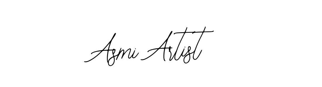 You should practise on your own different ways (Bearetta-2O07w) to write your name (Asmi Artist) in signature. don't let someone else do it for you. Asmi Artist signature style 12 images and pictures png