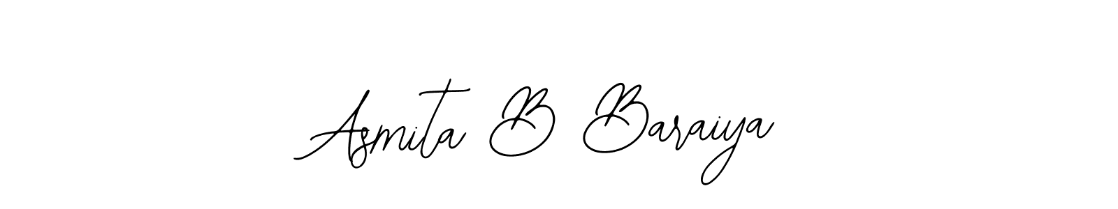 Similarly Bearetta-2O07w is the best handwritten signature design. Signature creator online .You can use it as an online autograph creator for name Asmita B Baraiya. Asmita B Baraiya signature style 12 images and pictures png