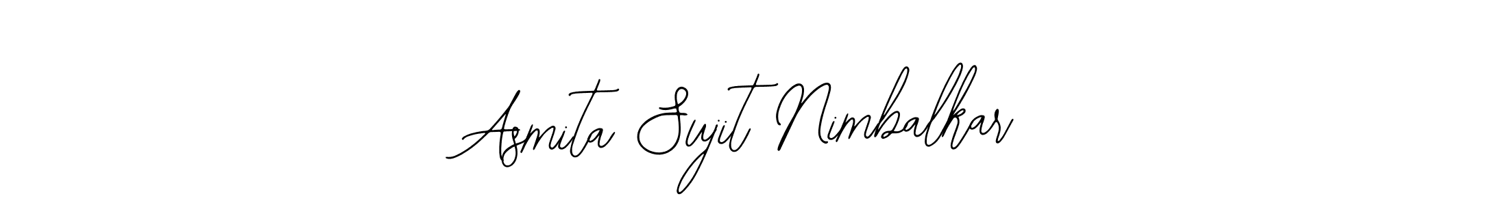 Once you've used our free online signature maker to create your best signature Bearetta-2O07w style, it's time to enjoy all of the benefits that Asmita Sujit Nimbalkar name signing documents. Asmita Sujit Nimbalkar signature style 12 images and pictures png