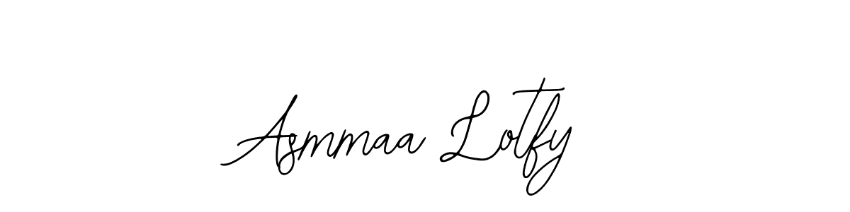 Similarly Bearetta-2O07w is the best handwritten signature design. Signature creator online .You can use it as an online autograph creator for name Asmmaa Lotfy. Asmmaa Lotfy signature style 12 images and pictures png