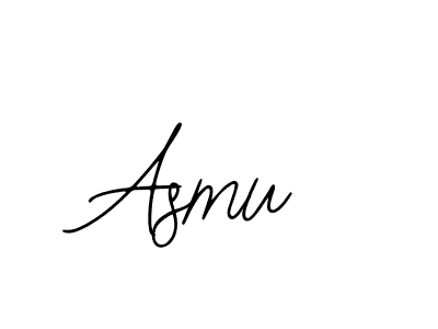 Make a beautiful signature design for name Asmu. With this signature (Bearetta-2O07w) style, you can create a handwritten signature for free. Asmu signature style 12 images and pictures png