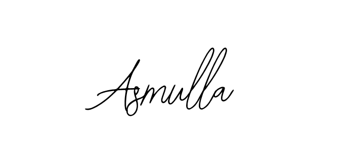 Create a beautiful signature design for name Asmulla. With this signature (Bearetta-2O07w) fonts, you can make a handwritten signature for free. Asmulla signature style 12 images and pictures png