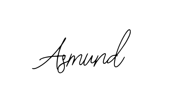 Use a signature maker to create a handwritten signature online. With this signature software, you can design (Bearetta-2O07w) your own signature for name Asmund. Asmund signature style 12 images and pictures png