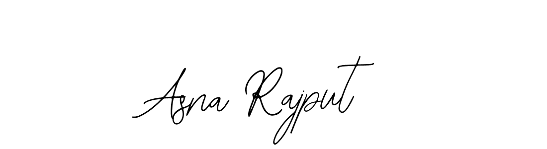 How to make Asna Rajput signature? Bearetta-2O07w is a professional autograph style. Create handwritten signature for Asna Rajput name. Asna Rajput signature style 12 images and pictures png