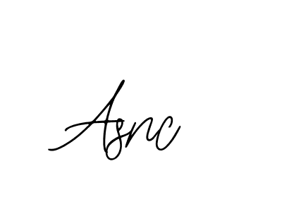 How to make Asnc name signature. Use Bearetta-2O07w style for creating short signs online. This is the latest handwritten sign. Asnc signature style 12 images and pictures png