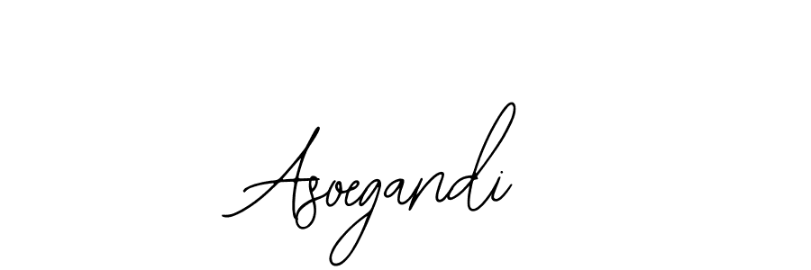 How to make Asoegandi name signature. Use Bearetta-2O07w style for creating short signs online. This is the latest handwritten sign. Asoegandi signature style 12 images and pictures png