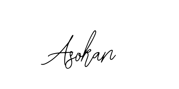 How to make Asokan name signature. Use Bearetta-2O07w style for creating short signs online. This is the latest handwritten sign. Asokan signature style 12 images and pictures png