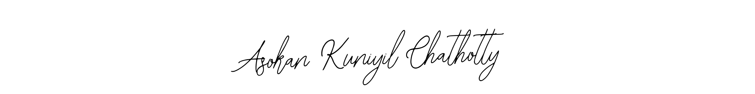 Design your own signature with our free online signature maker. With this signature software, you can create a handwritten (Bearetta-2O07w) signature for name Asokan Kuniyil Chathotty. Asokan Kuniyil Chathotty signature style 12 images and pictures png