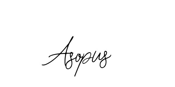 Make a beautiful signature design for name Asopus. Use this online signature maker to create a handwritten signature for free. Asopus signature style 12 images and pictures png