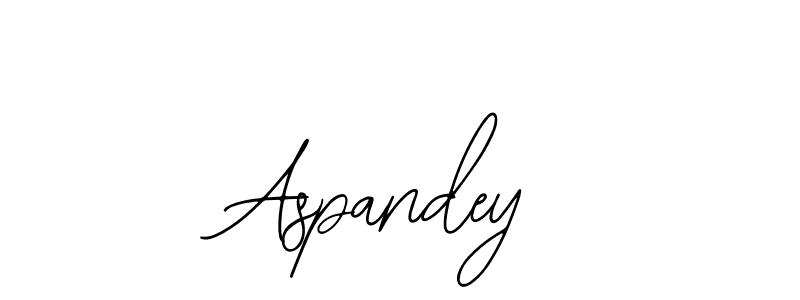 Make a beautiful signature design for name Aspandey. Use this online signature maker to create a handwritten signature for free. Aspandey signature style 12 images and pictures png