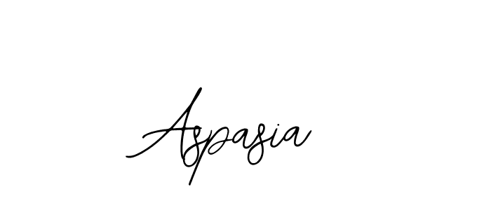 How to make Aspasia name signature. Use Bearetta-2O07w style for creating short signs online. This is the latest handwritten sign. Aspasia signature style 12 images and pictures png