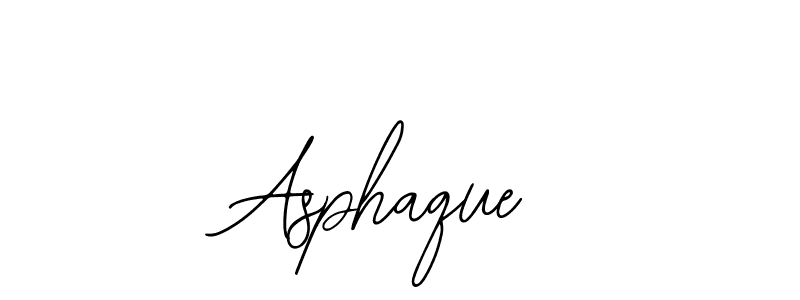 Design your own signature with our free online signature maker. With this signature software, you can create a handwritten (Bearetta-2O07w) signature for name Asphaque. Asphaque signature style 12 images and pictures png