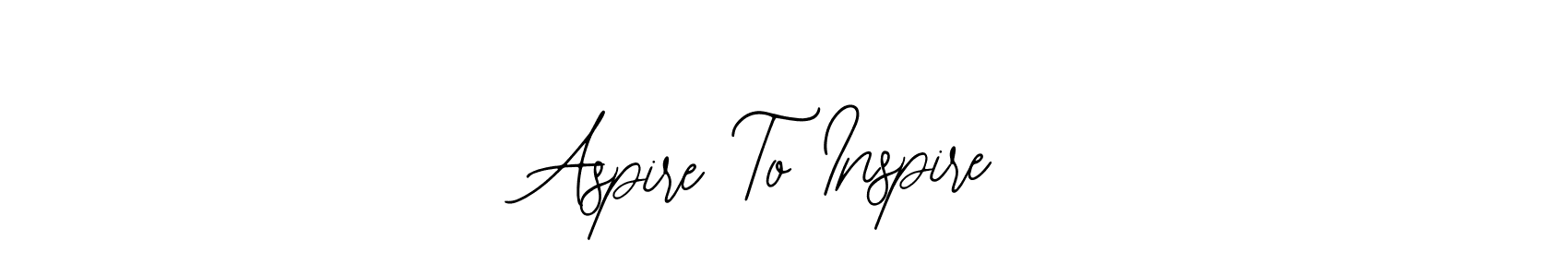 Design your own signature with our free online signature maker. With this signature software, you can create a handwritten (Bearetta-2O07w) signature for name Aspire To Inspire. Aspire To Inspire signature style 12 images and pictures png