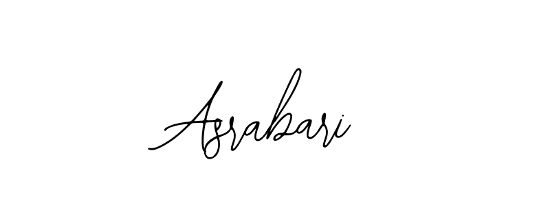 Create a beautiful signature design for name Asrabari. With this signature (Bearetta-2O07w) fonts, you can make a handwritten signature for free. Asrabari signature style 12 images and pictures png