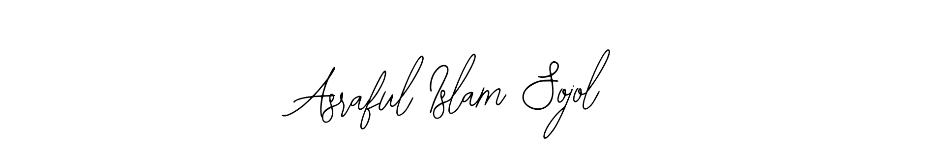 Use a signature maker to create a handwritten signature online. With this signature software, you can design (Bearetta-2O07w) your own signature for name Asraful Islam Sojol. Asraful Islam Sojol signature style 12 images and pictures png
