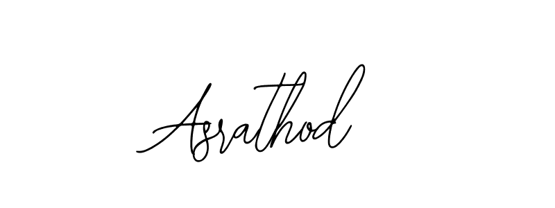 Also You can easily find your signature by using the search form. We will create Asrathod name handwritten signature images for you free of cost using Bearetta-2O07w sign style. Asrathod signature style 12 images and pictures png