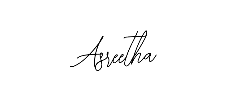 You should practise on your own different ways (Bearetta-2O07w) to write your name (Asreetha) in signature. don't let someone else do it for you. Asreetha signature style 12 images and pictures png