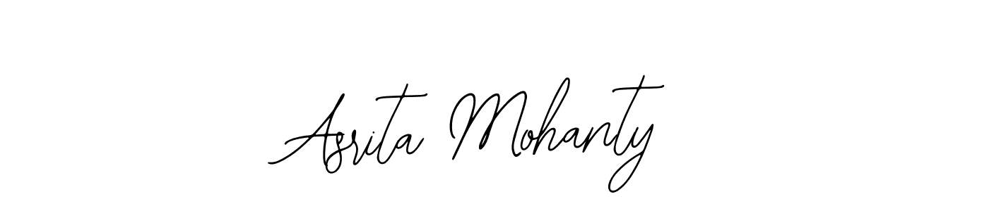 if you are searching for the best signature style for your name Asrita Mohanty. so please give up your signature search. here we have designed multiple signature styles  using Bearetta-2O07w. Asrita Mohanty signature style 12 images and pictures png