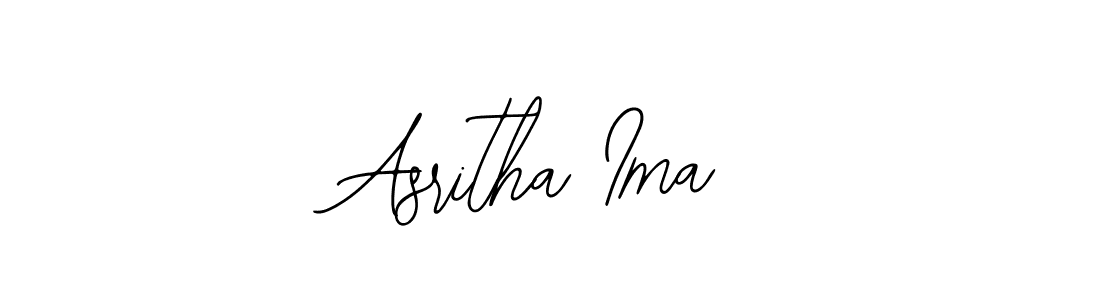 You should practise on your own different ways (Bearetta-2O07w) to write your name (Asritha Ima) in signature. don't let someone else do it for you. Asritha Ima signature style 12 images and pictures png