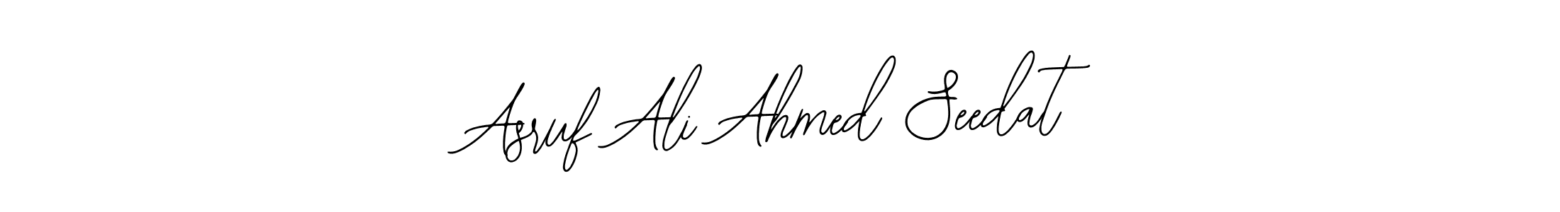 See photos of Asruf Ali Ahmed Seedat official signature by Spectra . Check more albums & portfolios. Read reviews & check more about Bearetta-2O07w font. Asruf Ali Ahmed Seedat signature style 12 images and pictures png