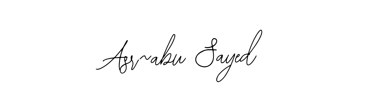 This is the best signature style for the Asr~abu Sayed name. Also you like these signature font (Bearetta-2O07w). Mix name signature. Asr~abu Sayed signature style 12 images and pictures png