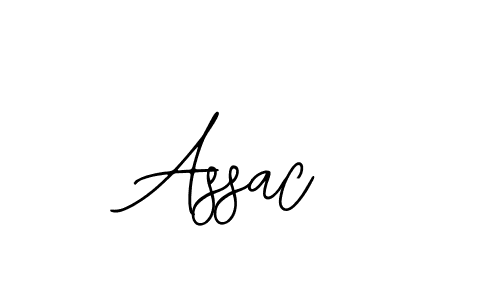 Use a signature maker to create a handwritten signature online. With this signature software, you can design (Bearetta-2O07w) your own signature for name Assac. Assac signature style 12 images and pictures png