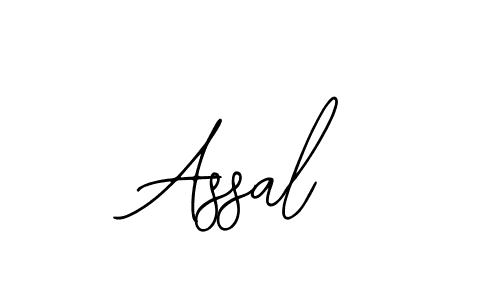 if you are searching for the best signature style for your name Assal. so please give up your signature search. here we have designed multiple signature styles  using Bearetta-2O07w. Assal signature style 12 images and pictures png
