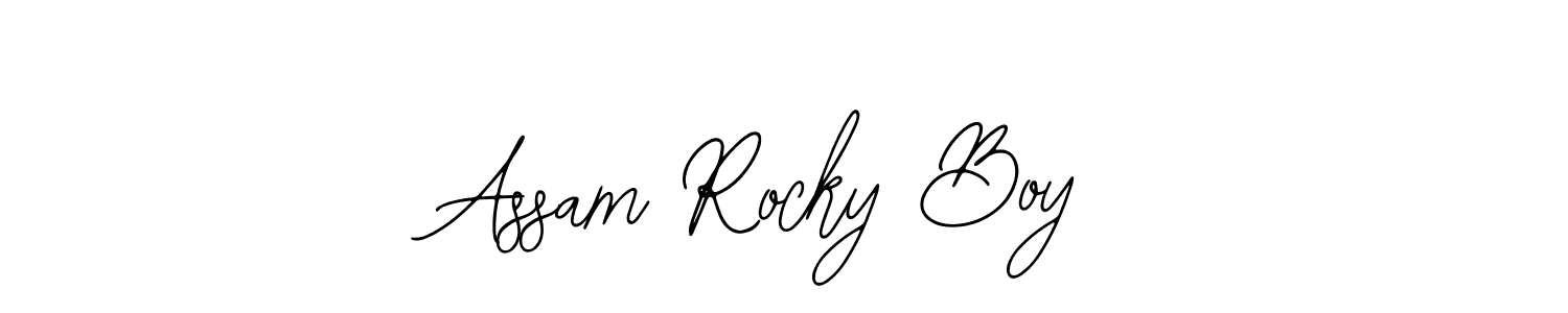 It looks lik you need a new signature style for name Assam Rocky Boy. Design unique handwritten (Bearetta-2O07w) signature with our free signature maker in just a few clicks. Assam Rocky Boy signature style 12 images and pictures png