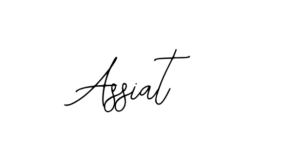 Use a signature maker to create a handwritten signature online. With this signature software, you can design (Bearetta-2O07w) your own signature for name Assiat. Assiat signature style 12 images and pictures png