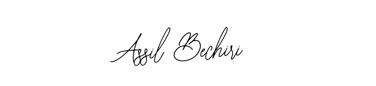 How to Draw Assil Bechiri signature style? Bearetta-2O07w is a latest design signature styles for name Assil Bechiri. Assil Bechiri signature style 12 images and pictures png