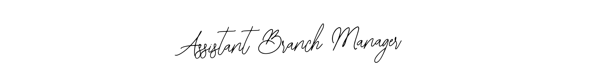 Assistant Branch Manager stylish signature style. Best Handwritten Sign (Bearetta-2O07w) for my name. Handwritten Signature Collection Ideas for my name Assistant Branch Manager. Assistant Branch Manager signature style 12 images and pictures png