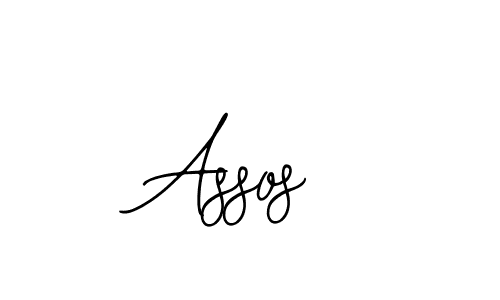 You should practise on your own different ways (Bearetta-2O07w) to write your name (Assos) in signature. don't let someone else do it for you. Assos signature style 12 images and pictures png